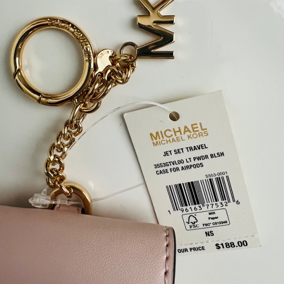 Michael kors AirPods Pro case /bag charm/key chain - Picture 10 of 11